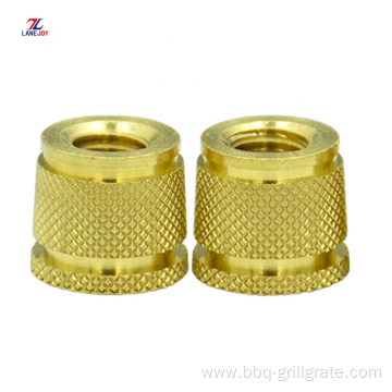 M2 M6 M10 brass knurled threaded insert nuts